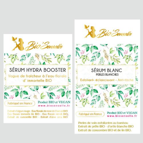 Packaging des produits cosmétiques BIOSENSELLE