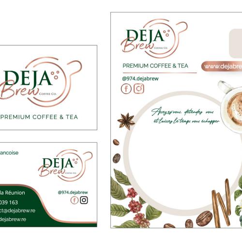 DÉJA Brew - CHARTE GRAPHIQUE pour carterie